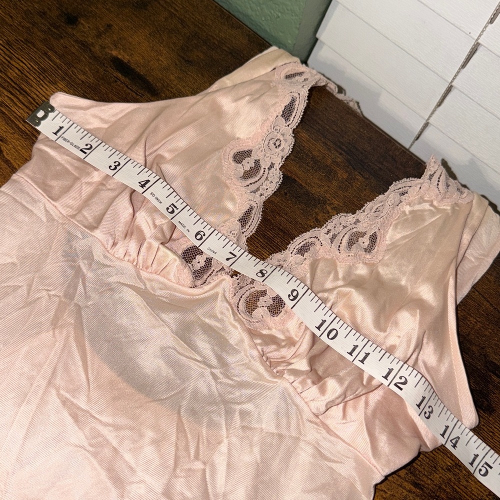 Vintage Lace Evening Gown Slip Dress - Picture 7 of 10